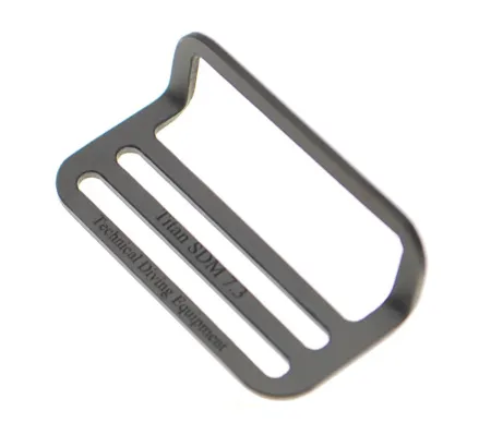 Пластина со стопором из титана TDE 2″ (50 мм)