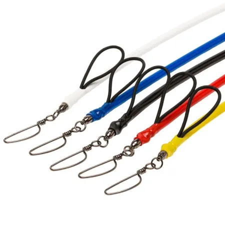 Амортизатор Neptonic Systems с карабином "Булавка" 65 см красный