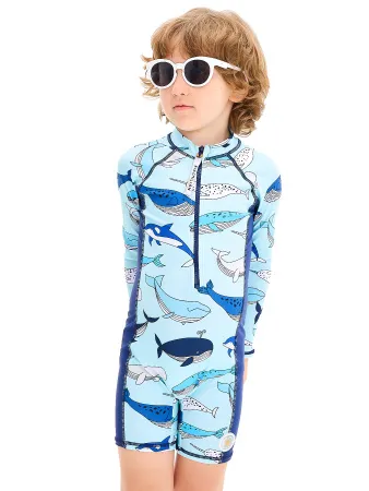 Детский гидрокостюм из лайкры Blue Whale