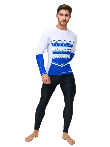 Футболка T-Flex Blue White UPF80 мужская