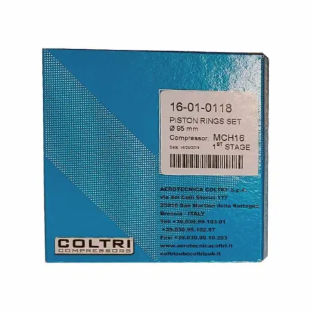 Набор поршневых колец 95мм компрессора Coltri Sub MCH-13/16