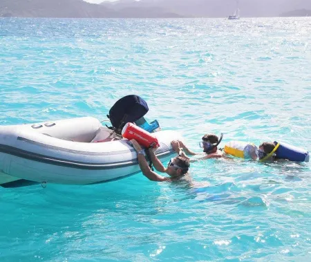 Гермомешок Overboard Dry Tube Bag White 12 литров