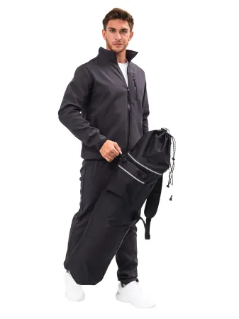 Сумка рюкзак Long Bag Black для снаряжения 80 см