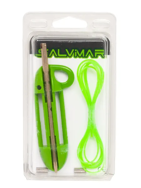 Кукан Salvimar Portapesci с креплением на ремень ядовито-зеленый Кукан Salvimar Portapesci с креплением на ремень ядовито-зеленый