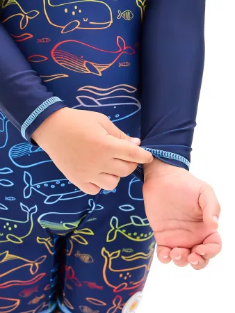 Детский гидрокостюм из лайкры Bright Whale