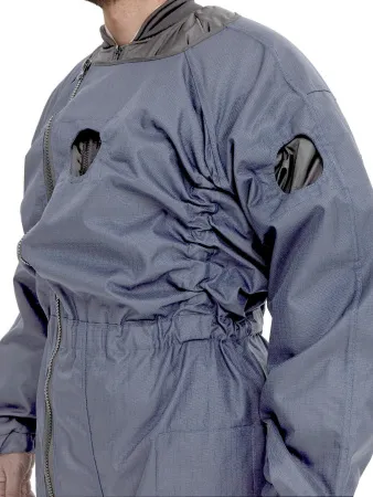 Защитный комбинезон серый для сухого гидрокостюма любого размера