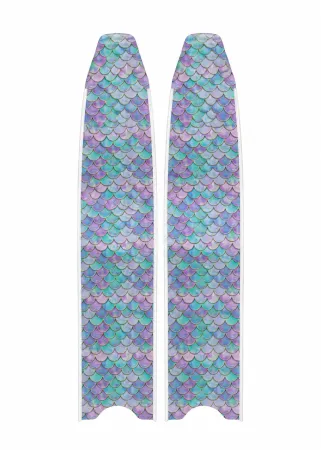 Лопасти из стеклотекстолита Leaderfins ICT Mermaid Purple Golden