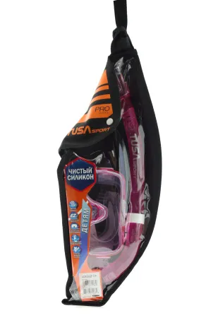 Комплект детский маска-трубка с сумкой Tusa UCR-2022