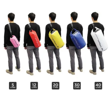 Гермомешок Overboard Dry Tube Bag Black 12 литров