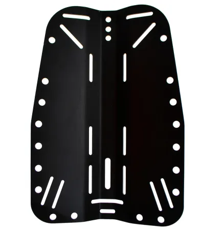 Алюминиевая спинка Amphibian Gear черная