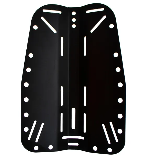 Алюминиевая спинка Amphibian Gear черная