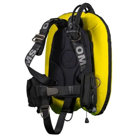 Компенсатор OMS DIR Deluxe SS Smart Steam Speed Yellow 32lb спинка нержавеющая сталь