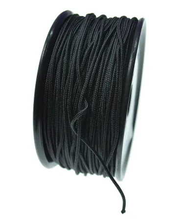 Линь 2 мм Rob Allen Dacron нагрузка до 90 кг черный (цена за 1 метр)