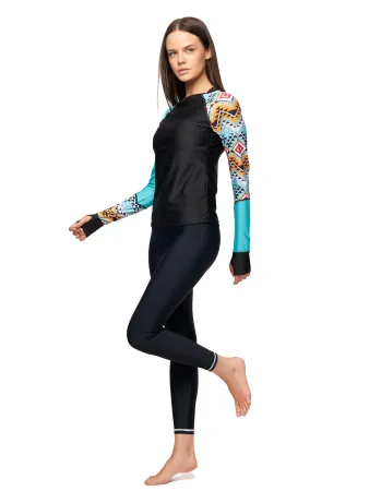 Леггинсы Black UV 300+ женские