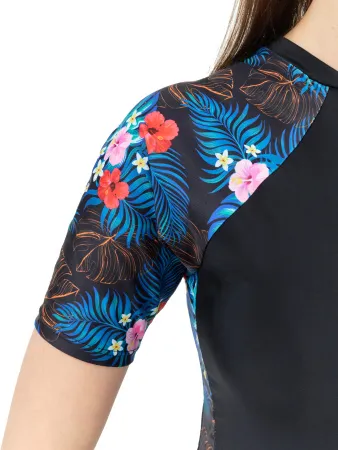 Костюм женский короткий из лайкры Blue&Red