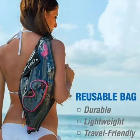 Комплект детский маска-трубка с сумкой Tusa UCR-2022