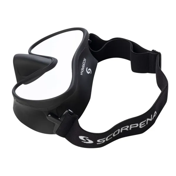 Маска Scorpena N3 зеркальная с эластичным ремешком