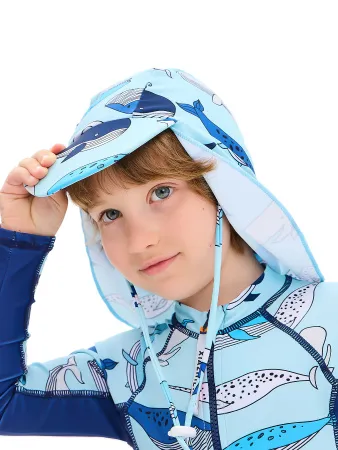 Детский гидрокостюм из лайкры Blue Whale