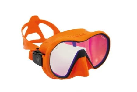 Маска Apeks VX1 , UV линзы, оранжевая