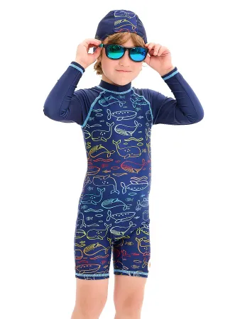 Детский гидрокостюм из лайкры Bright Whale
