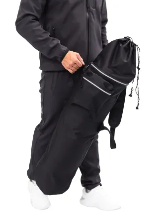 Сумка рюкзак Long Bag Black для снаряжения 80 см