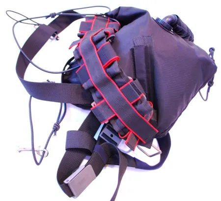 Sidemount TDE Titan Black 42 lb