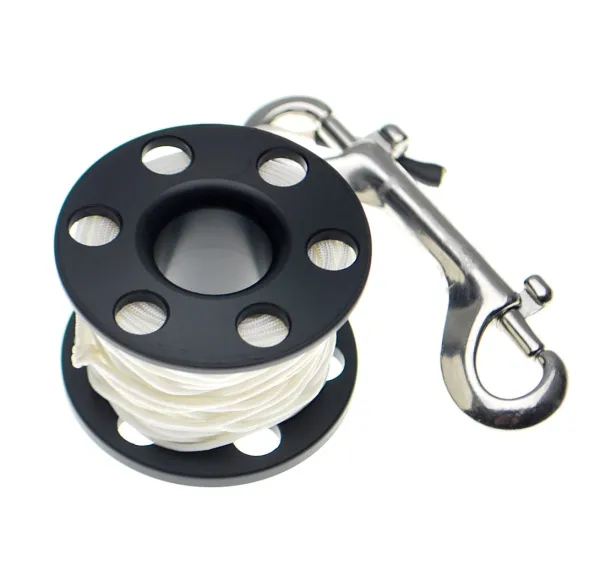 Шпуля с карабином и линем TDE 15 метров