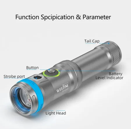 Фонарь осветитель Weefineм WF079 Smart Focus 1200FR