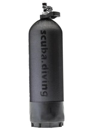 Баллон ALsafe стальной 15 литров 232 Bar с сеткой, ручкой, вентилем и башмаком