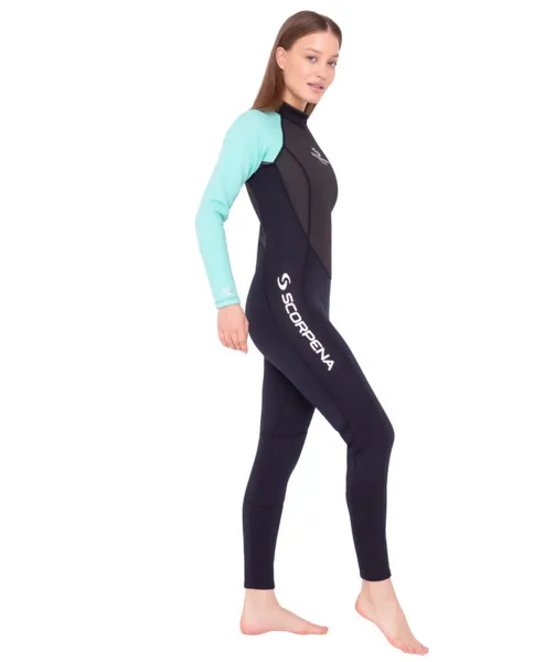 Гидрокостюм женский Scorpena Hawaii 3 мм мятный