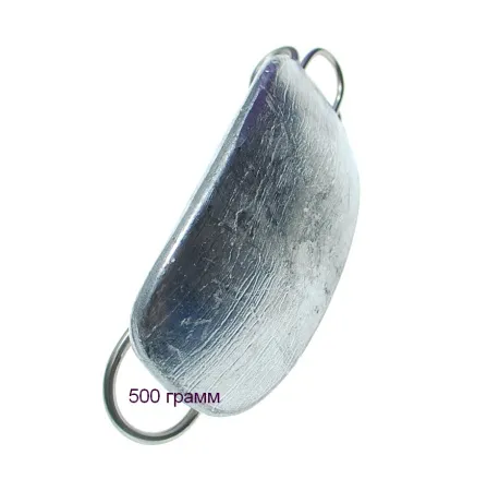 Груз довесок "Мышь" 0,5 кг быстросъемный