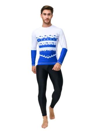 Футболка T-Flex Blue White UPF80 мужская