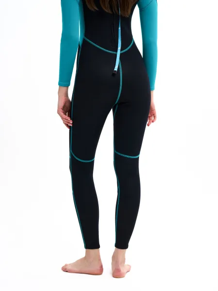 Гидрокостюм женский Slinx Turquoise&Leaves 2 мм