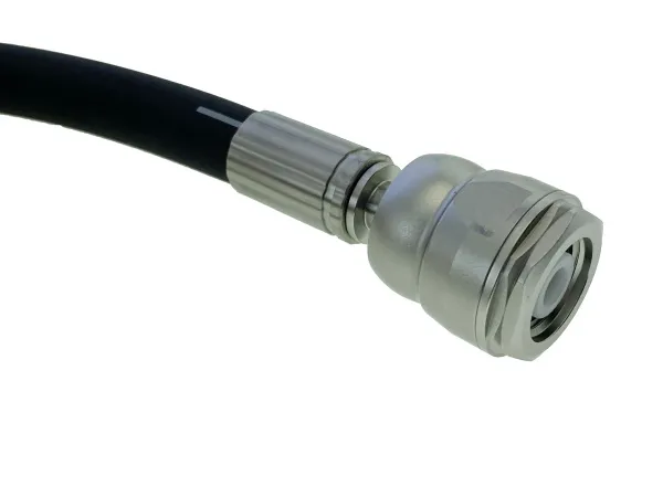 Шланг для второй ступени 3/8" с поворотным шарниром OpenDive 75 см