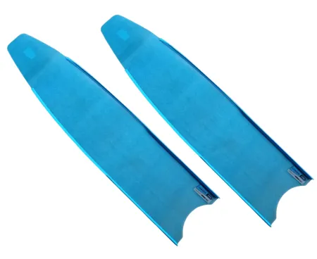 Лопасти из стеклотекстолита Leaderfins Ice Blue синяя отбортовка без наклейки