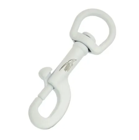 Односторонний карабин с покрытием Keep Diving 90 мм белый