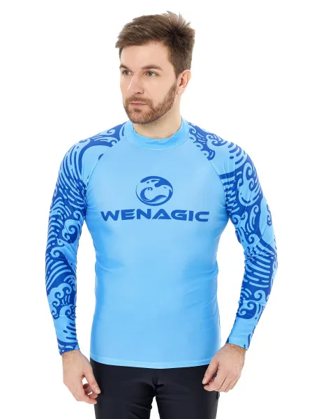 Футболка T-Flex Blue Wave UPF50 мужская