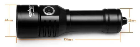 Фонарь со встроенным лазером OrcaTorch D570
