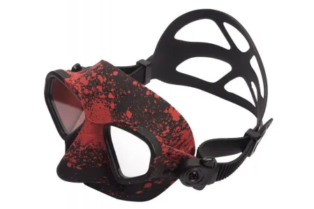 Маска C4 Falcon Firestone red-black