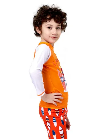 Детский комплект из лайкры Orange Surfing