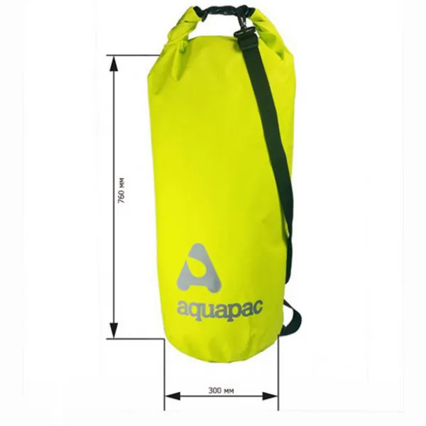 Гермомешок с плечевым ремнем Aquapac 737 Acid Green 70 литров