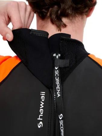 Гидрокостюм мужской Scorpena Hawaii Shorty 3 мм оранжевый