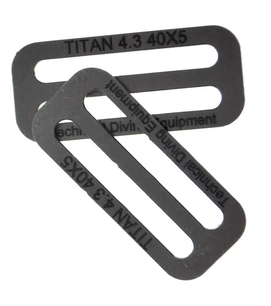 Стопор титановый под стропу 1,5″ (40 мм)