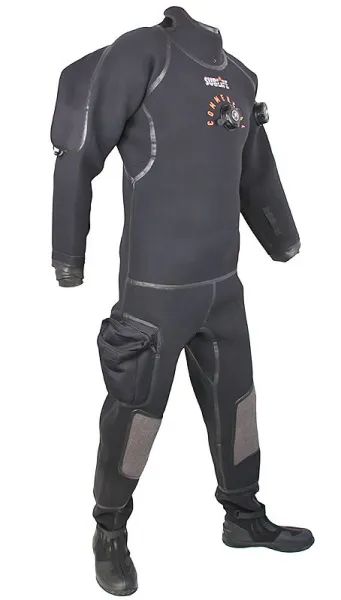Гидрокостюм сухой из компрессионного неопрена Sublife Commercial NC5.0 
