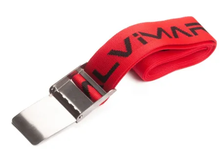 Пояс грузовой нейлоновый Salvimar с пряжкой из нержавеющей стали Red