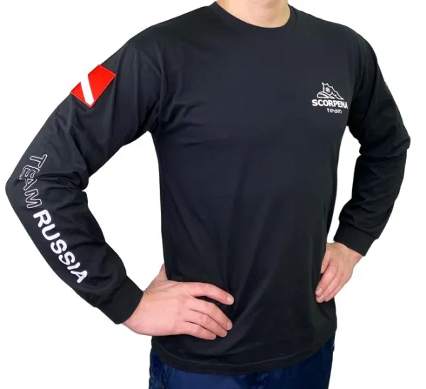 Футболка с длинным рукавом Scorpena Team