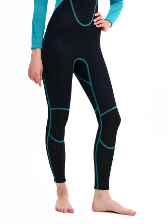 Гидрокостюм женский Slinx Turquoise&Leaves 2 мм