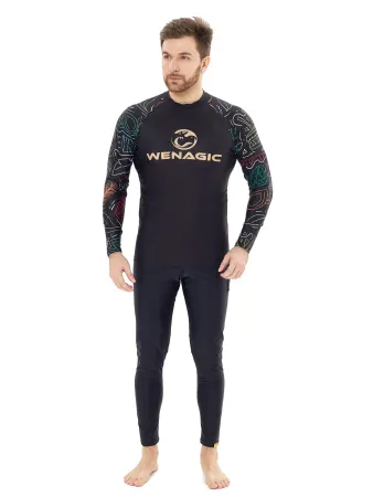 Футболка T-Flex Black Neon UPF50 мужская