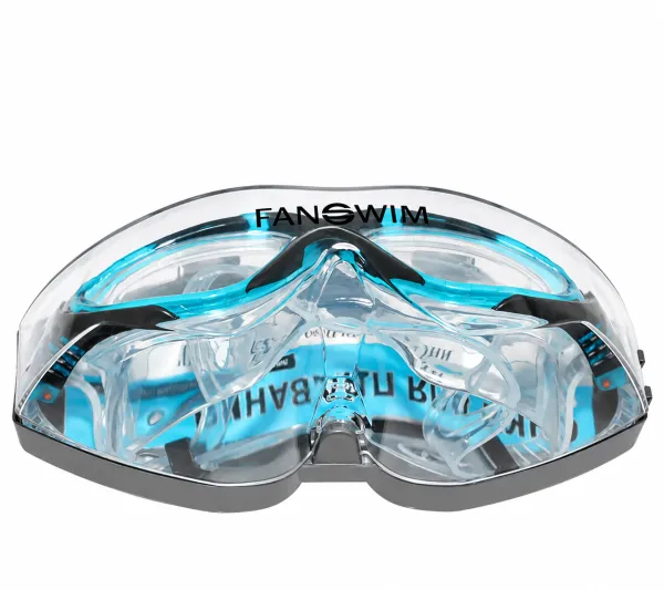 Очки полумаска для плавания Fanswim T19