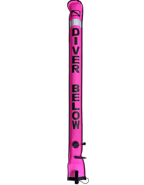 Буй с клапаном Divers Alert Marker Pink 150 Буй с клапаном Divers Alert Marker Pink 150